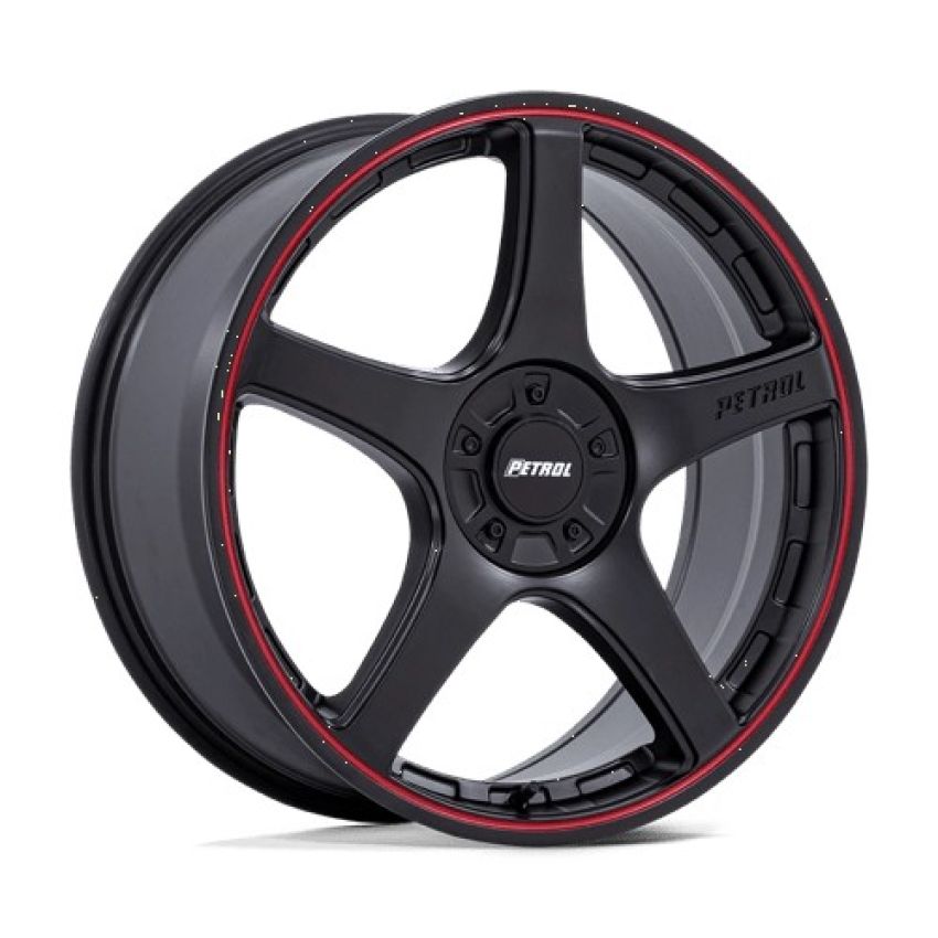 P2E 17X8 5X110/115 72 +40 M-BLK RD-LP