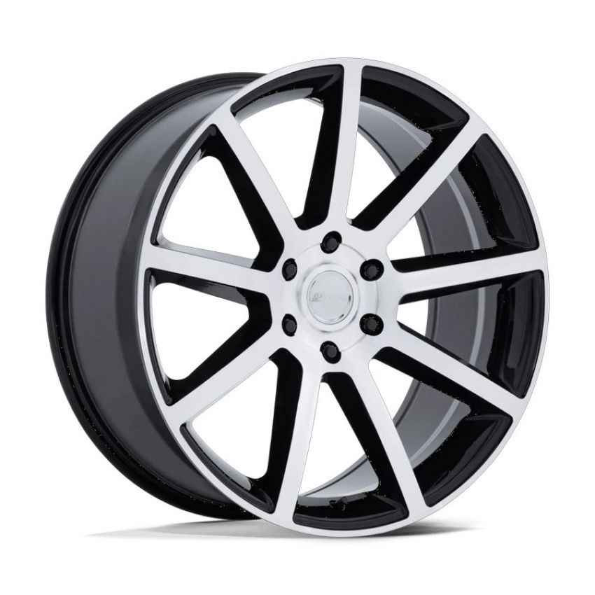 P6E 22X9.5 6X5.5 106 +25 G-BLK MCH-FC