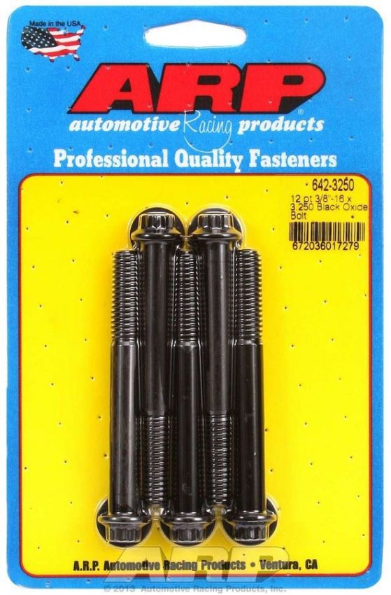 ARP ARP642-3250 Bolt Kit - 12pt. (5) 3/8-16 x 3.250