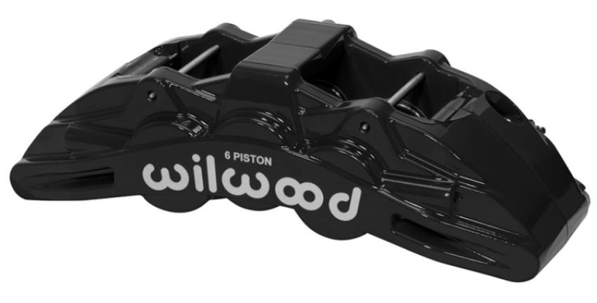 Wilwood 120-14862-BK Caliper Black SX6R 4.04in Piston 1.25in Disc