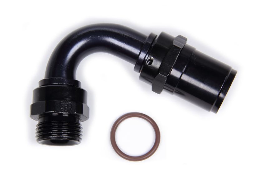 FRAGOLA FRG2612012-RAD #12 Race-Rite Crimp-On Hose End 120-Degree