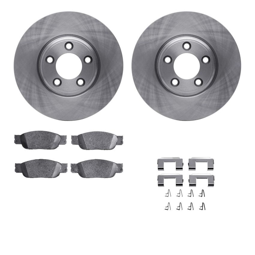 Dynamic Friction 6612-54015 Rotor Kit