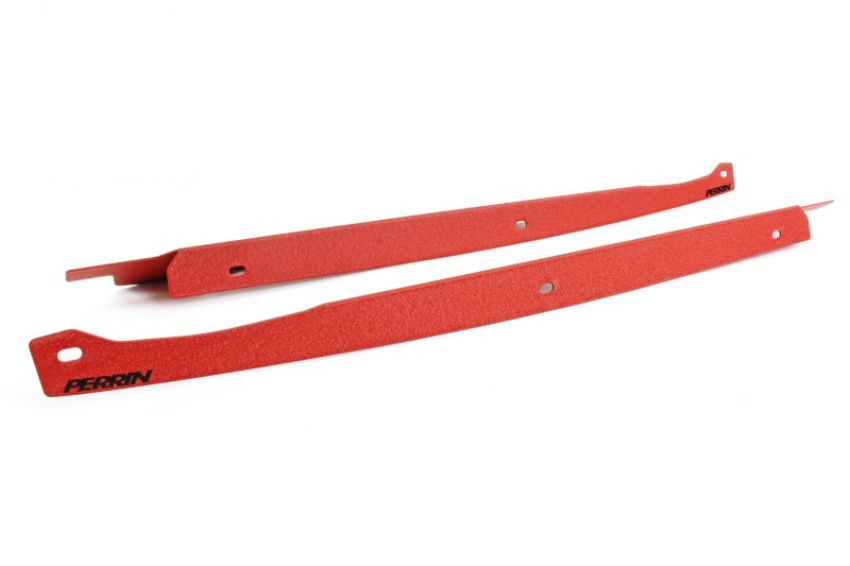 Perrin Performance PSP-ENG-549RD Perrin 11-14 Subaru WRX/STI Fender Shroud Set - Red