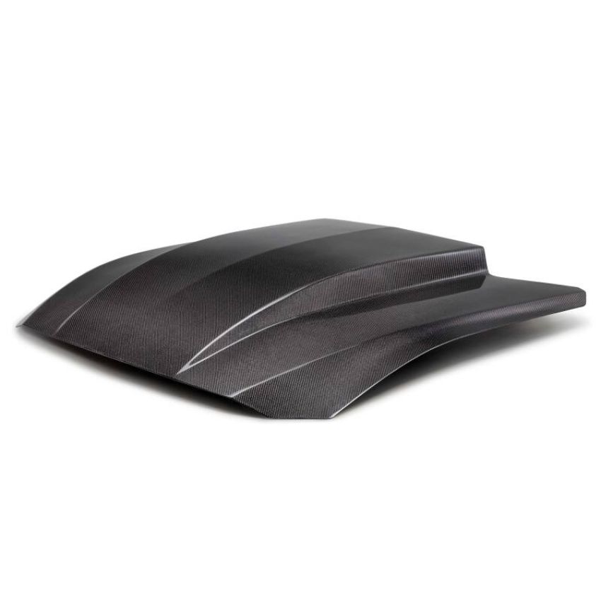 Anderson Composites AC-HD24FDMU-CJ-DS 2024 Ford Mustang Type-CJ Double-Sided Carbon Fiber Cowl Hood
