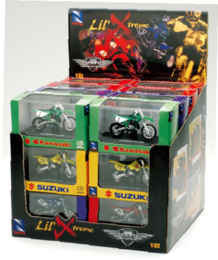 New Ray Toys 06227C Dirt Bike and ATV Assortment / Scale - 1:32