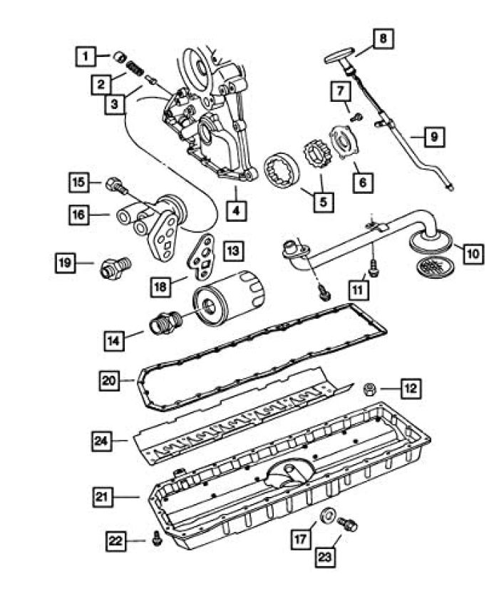 Genuine Mopar 5037836AB - Filter-Engine Oil
