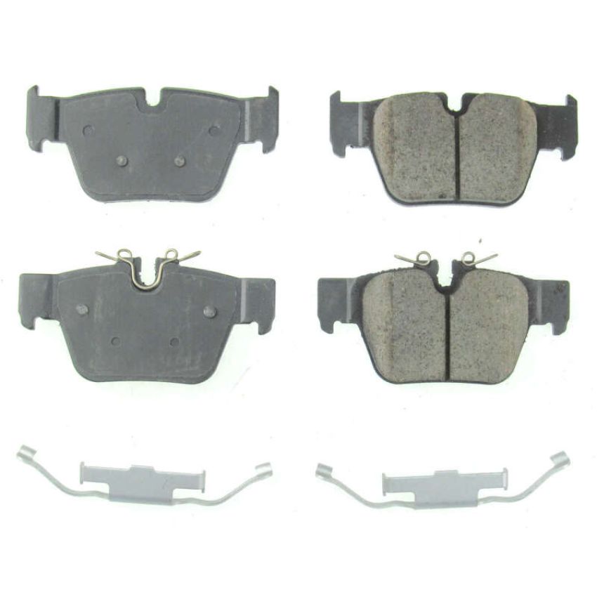 PowerStop 17-2240 PowerStop - Z17 Low-Dust Ceramic Brake Pads with Hardware