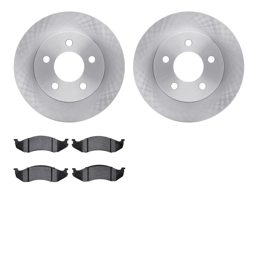 Dynamic Friction 6502-42154 Rotor Kit