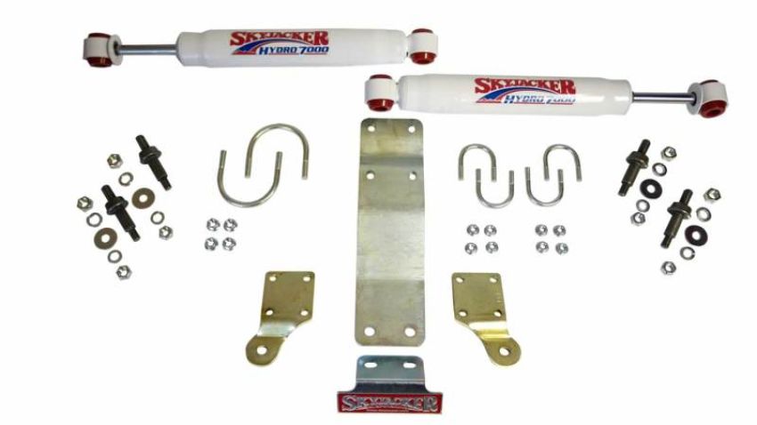 Skyjacker 7206 2007-2017 Jeep Wrangler JK/JKU Hydro 7000 Dual Steering Stabilizer Kit