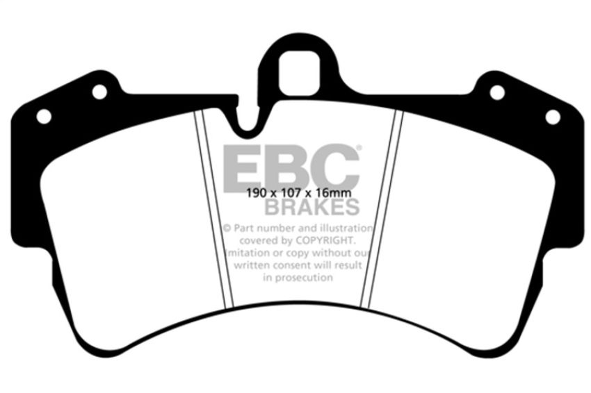 EBC Brakes DP31473C Redstuff Ceramic Low Dust Brake Pads