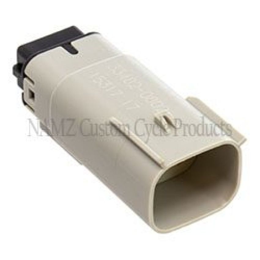 NAMZ NM-33482-0802 07-23 XL/FX Left Handlebar Ctrl Molex MX-150 8-Position Male Connector - Gray (HD 72447-07GY)