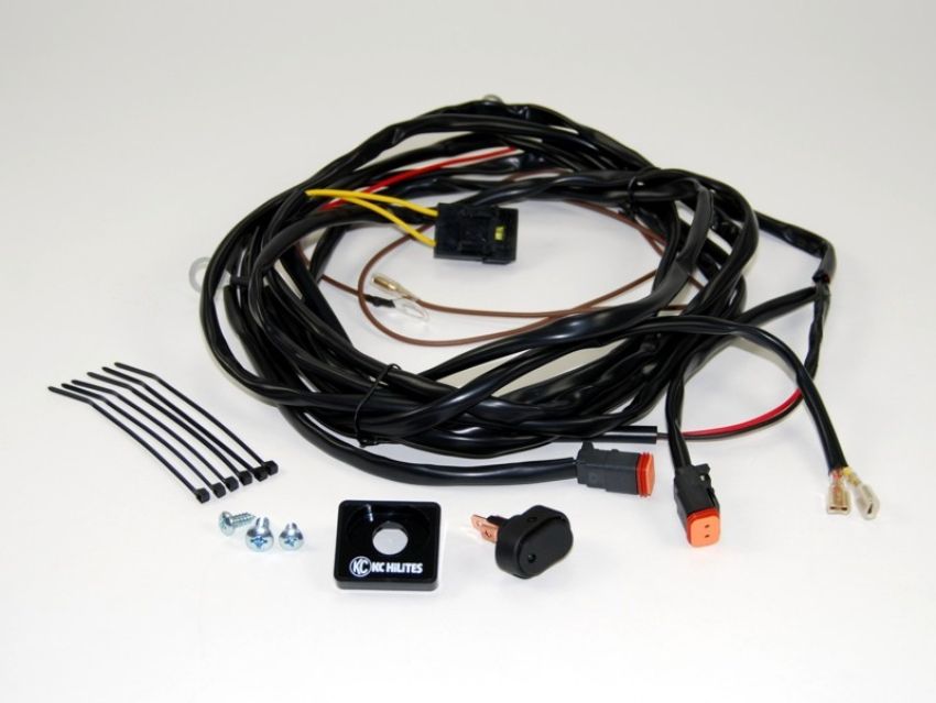 KC HiLiTES 6308 KC Wire Harness For 2-Light DT Connector