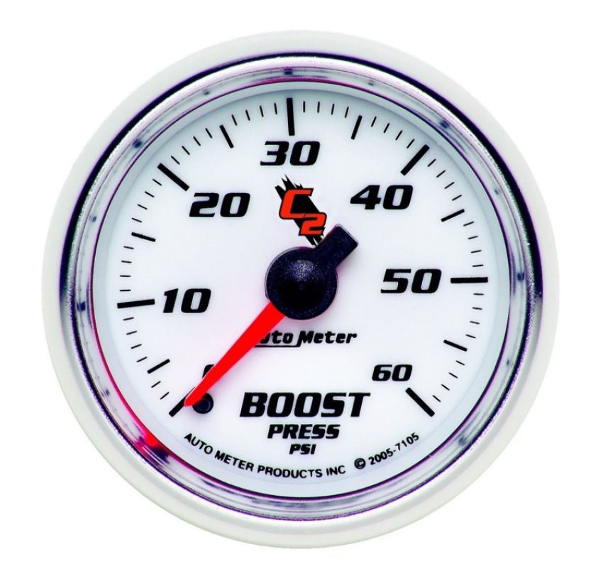 AutoMeter 7105 GAUGE, BOOST, 2 1/16