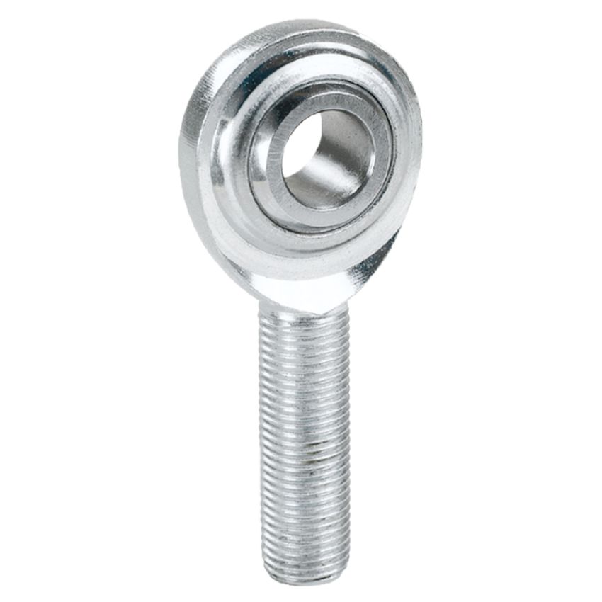 QA1 MGML16T G Series 2-Pc Rod End - Male/Left Hand - 16mm Bore x M16x2.0 - Stainless Steel w/PTFE