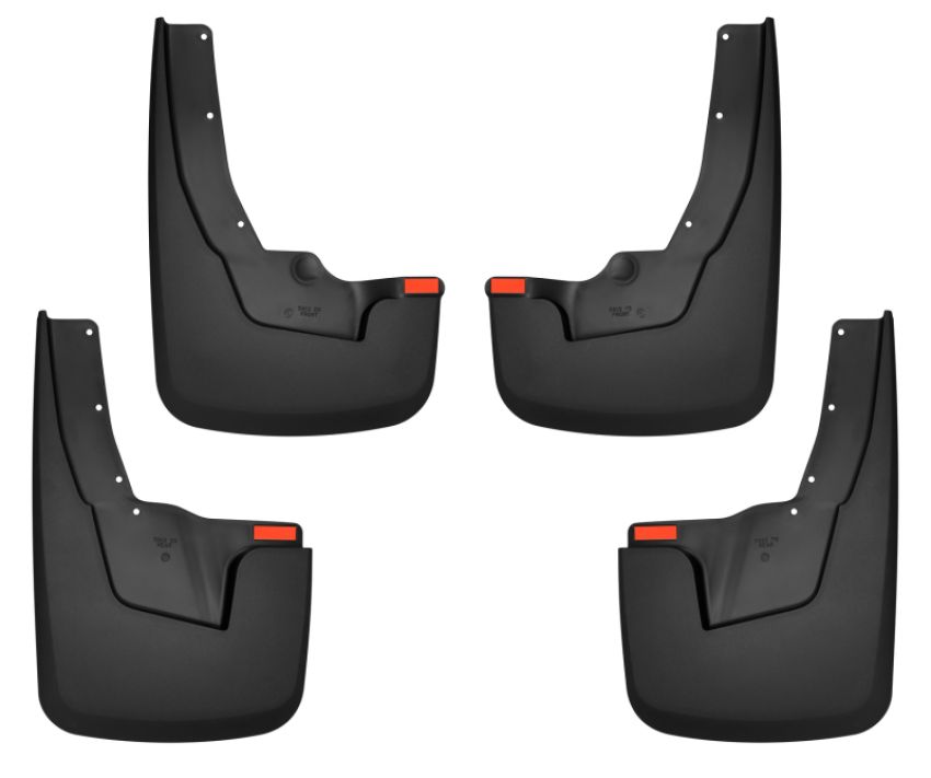 Husky Liners 2019 RAM 1500 w/ OEM Fender Flares Custom-Molded Front & Rear Mud Guards