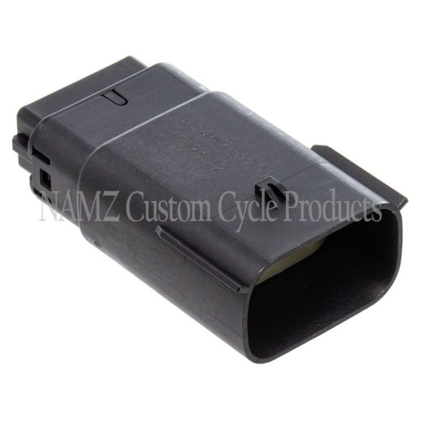 NAMZ NM-33482-1201 07-23 V-Twin Glide Right Handlebar Ctrl Molex MX-150 12-Pos Male Connector - Blk (HD72488-07BK)