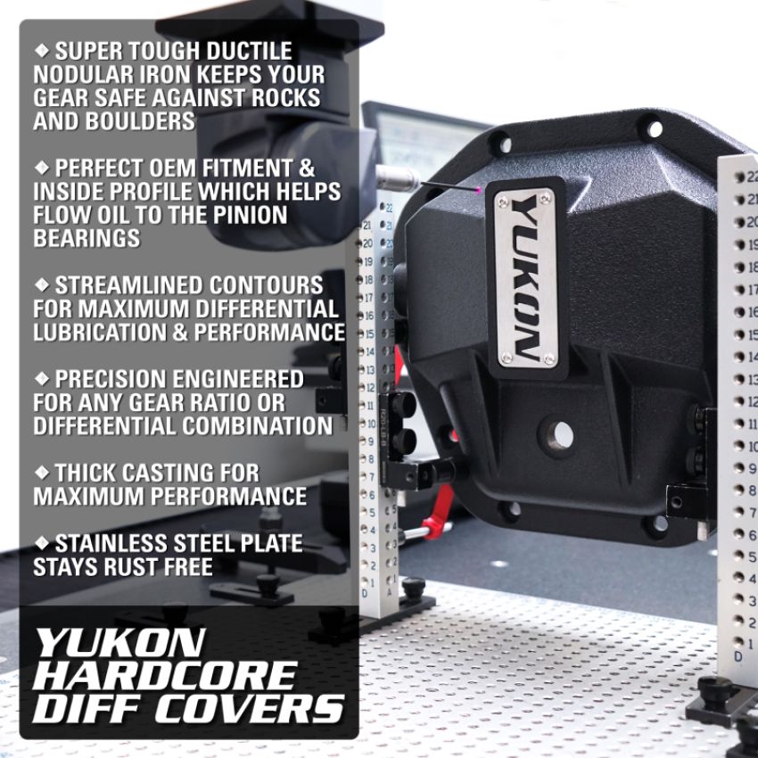 Yukon Gear & Axle YHCC-C9.25 Yukon Gear Hardcore Nodular Iron Cover for Chrysler 9.25in Rear Differential