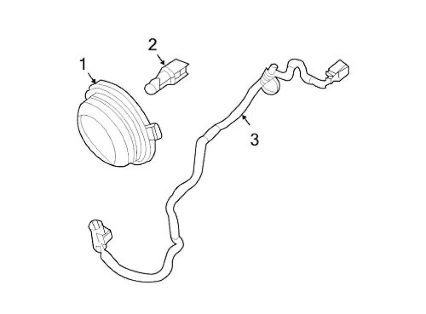 Mopar 55078144AA LAMP, Side Marker
