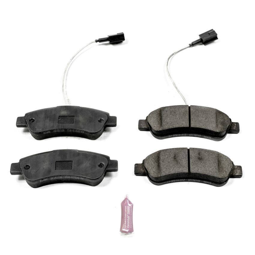 PowerStop Z36-1490 PowerStop - Z36 Truck and SUV Carbon-Fiber Ceramic Brake Pads with Hardware Kit