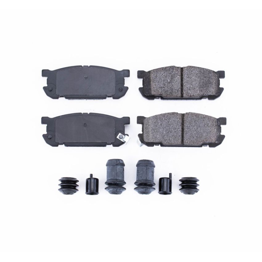 PowerStop 17-891 PowerStop - Z17 Low-Dust Ceramic Brake Pads with Hardware