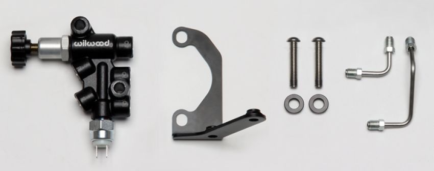 Wilwood 260-15048 Tandem Master Cylinder Mounting Bracket R/H Kit w/ Prop Valve
