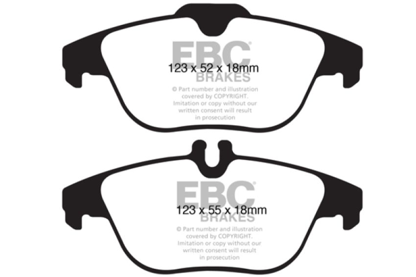 EBC Brakes DP31990C Redstuff Ceramic Low Dust Brake Pads