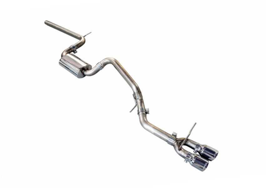 AWE Tuning 3015-22048 VW MK7 Golf SportWagen Touring Edition Exhaust w/Chrome Silver Tips (90mm)