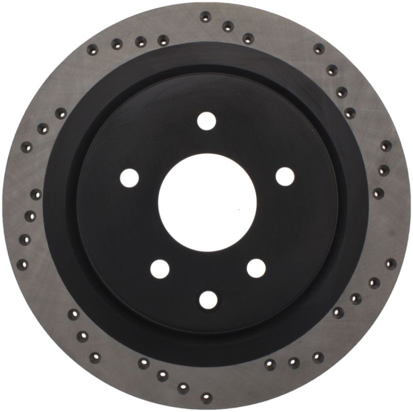 Stoptech 128.42088L 08-09 Infiniti EX35 / 05-08 G35 / 09 G37 / 06-09 M35/M45 Drilled Left Rear Rotor