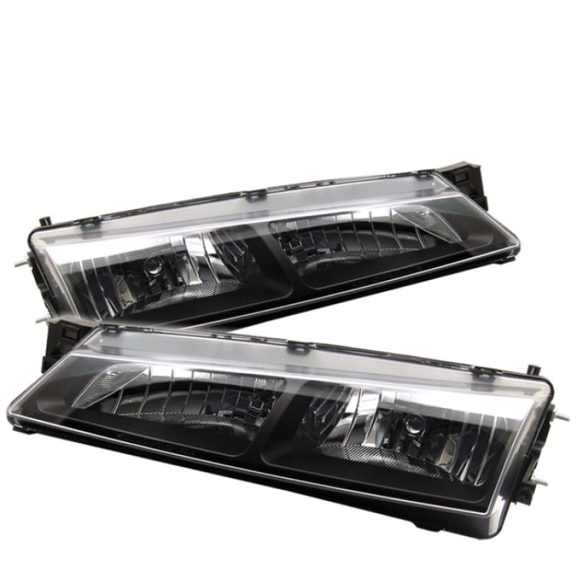 SPYDER 5012616 Crystal Headlights - Black