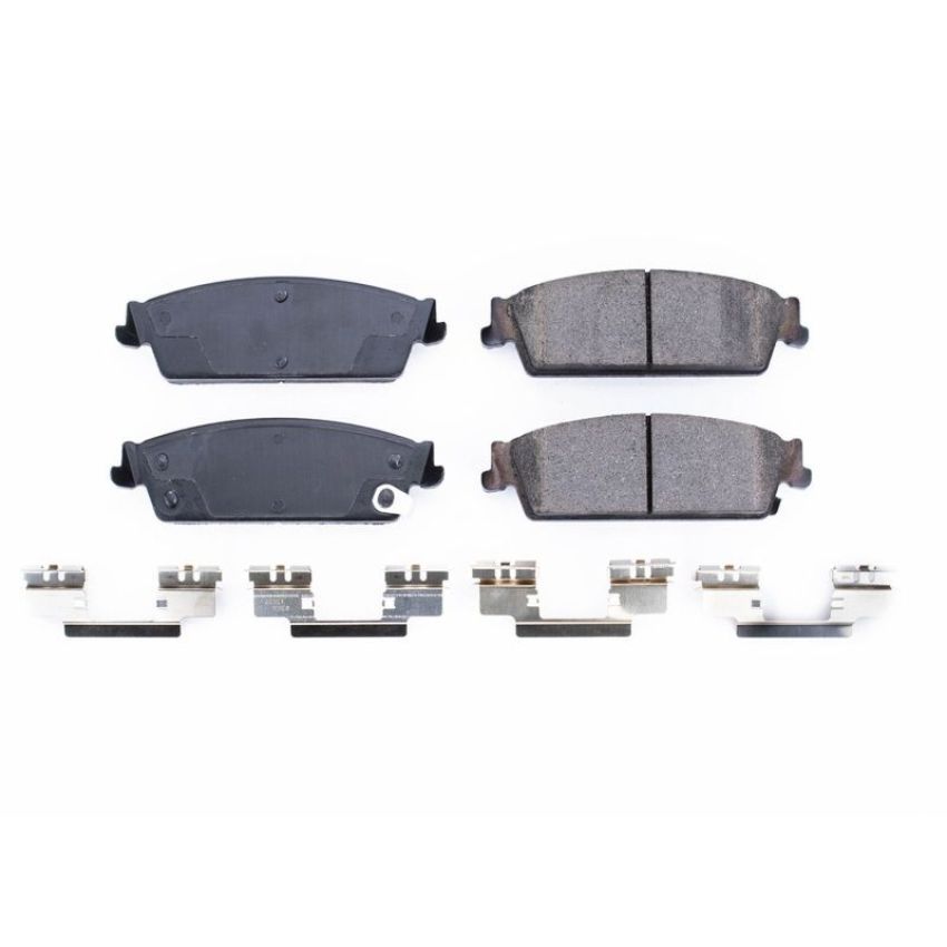 PowerStop 17-1194 PowerStop - Z17 Low-Dust Ceramic Brake Pads with Hardware