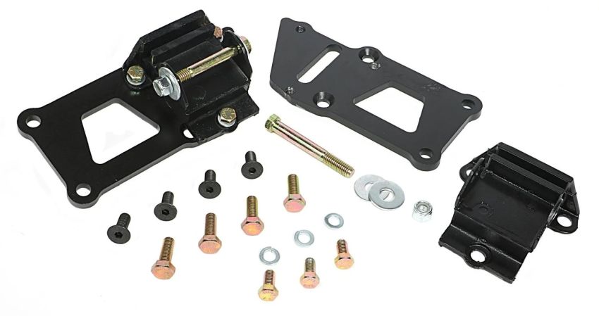 TRANS-DAPT TRA4599 Engine Mount Kit LS into SBC Chassis 1-1/4in Back