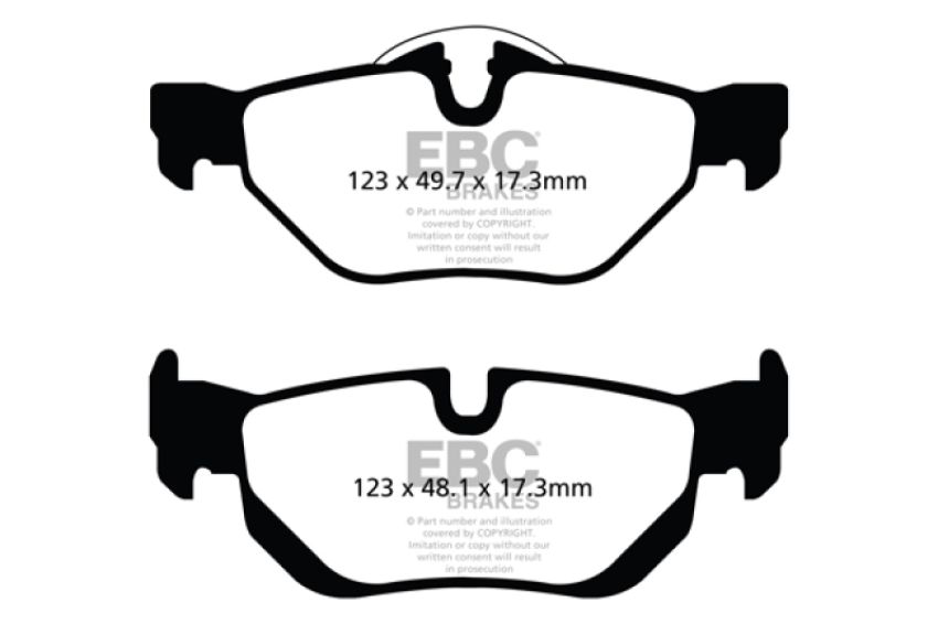 EBC Brakes DP32069C Redstuff Ceramic Low Dust Brake Pads