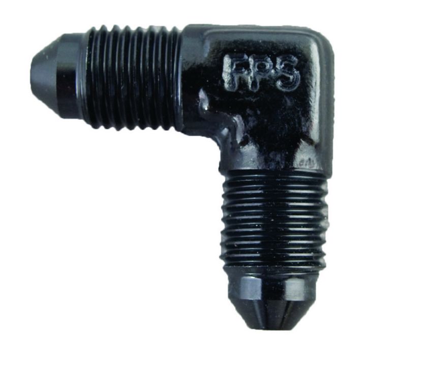 FRAGOLA FRG482110-BL #10 90 Deg Union Fitting Black