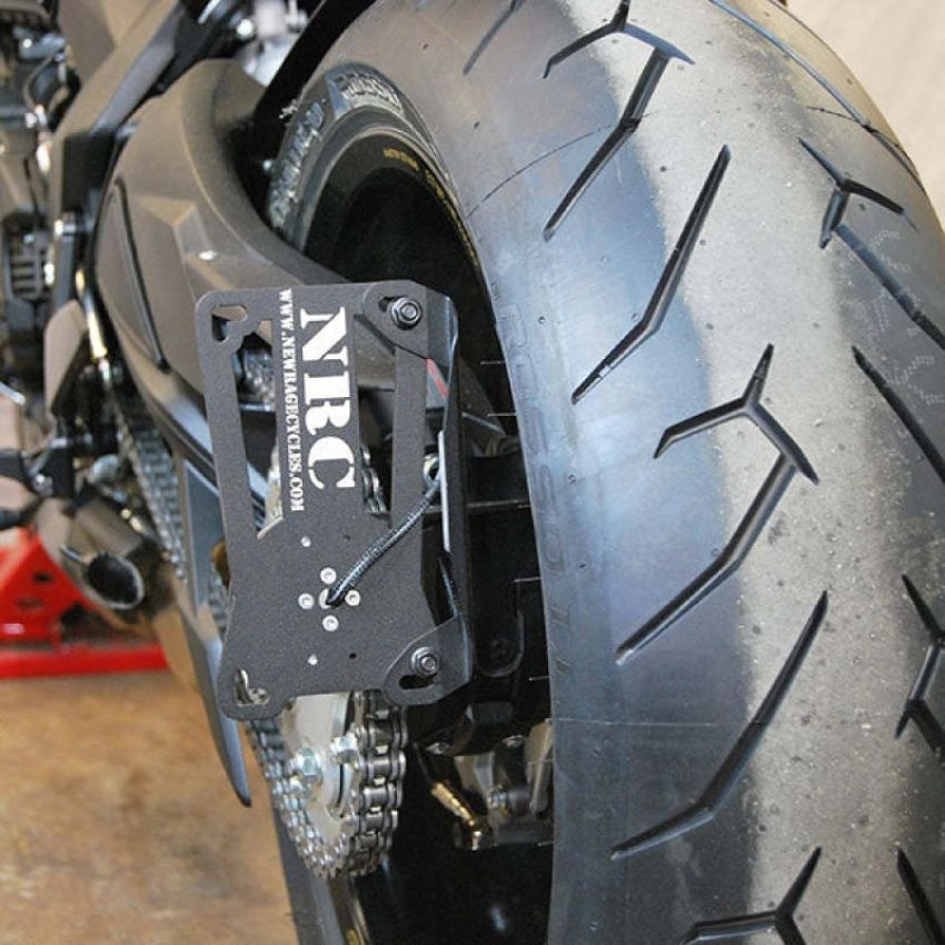New Rage Cycles DRAG19-SIDE 19+ MV Agusta Dragster 800 Side Mount License Plate