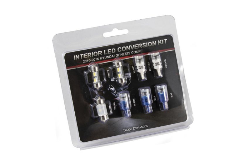 Diode Dynamics DD0268 10-16 Hyundai Genesis Coupe Interior Kit Stage 1 - Blue