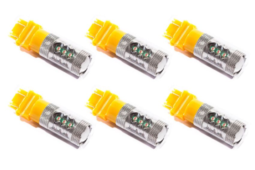 Diode Dynamics DD0058H 3157 LED Bulb XP80 LED - Amber Set of 6