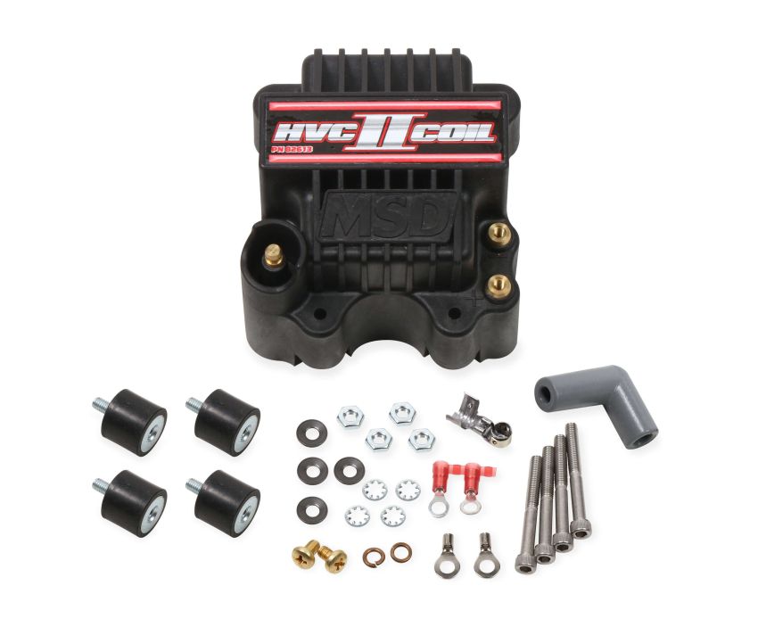 MSD IGNITION MSD82613 Ignition Coil HVC 27 Series - Black