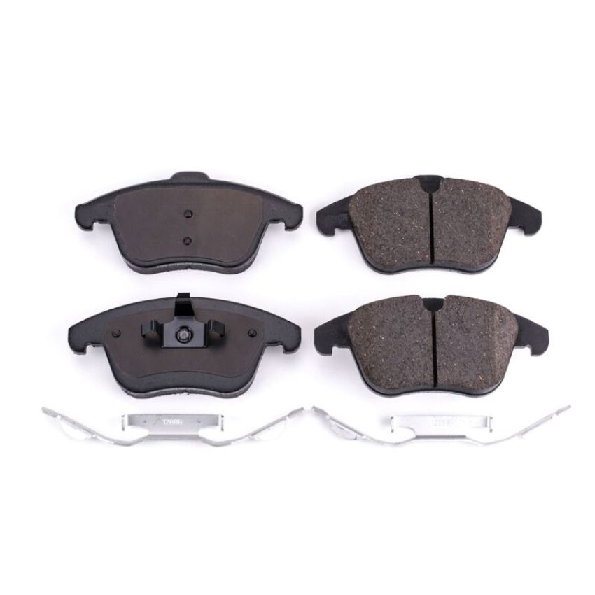 PowerStop 17-1306 PowerStop - Z17 Low-Dust Ceramic Brake Pads with Hardware
