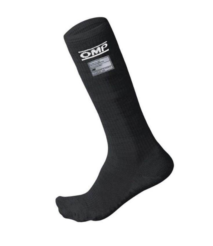 OMP RACING, INC. OMPIE0-0766-A01-071-L One Socks Black Size Large