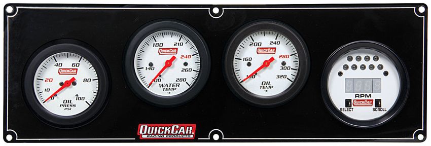 QUICKCAR RACING PRODUCTS QRP61-7041 Extreme 3-1 w/Tach OP/WT/OT