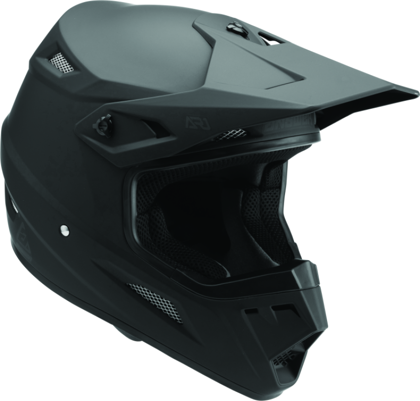 Answer 446362 AR1 Solid Helmet Matte Black Youth - Medium
