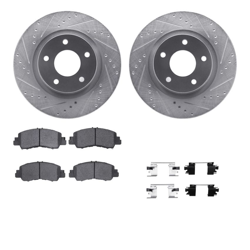 Dynamic Friction 7512-39015 Rotor Kit