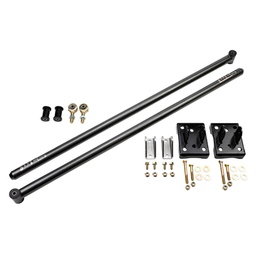 Wehrli WCF100876-FB 20-25 Chevy & GMC Duramax RCLB/CCSB/ECSB 68in. Traction Bar Kit - Flat Black