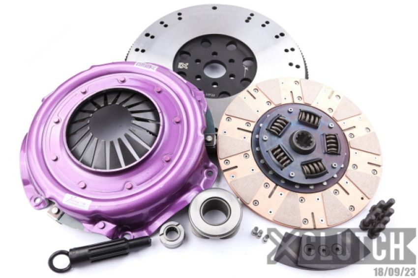XCLUTCH XKFD28502-1C 69-73 Ford Mustang Base 5.8L Stage 2 Cushioned Ceramic Clutch Kit