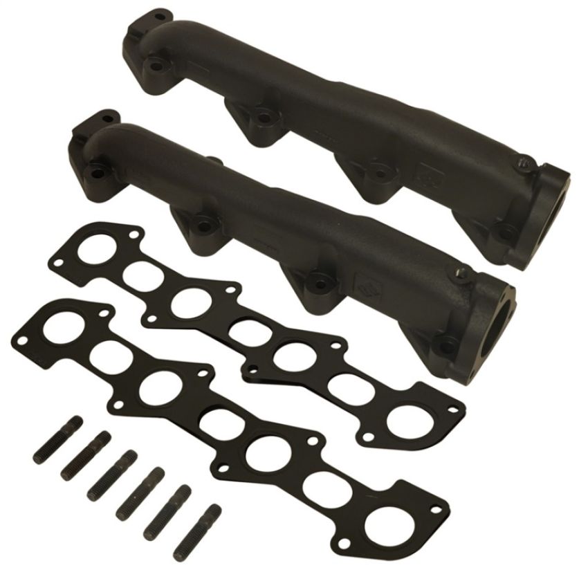 BD Diesel 1041482 Exhaust Manifold Set PowerStroke 6.4L - Ford 2008-2010 F-250/F-350/F-450/F-550