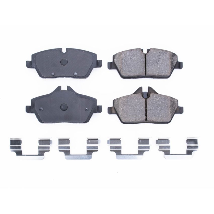 PowerStop 17-1308 PowerStop - Z17 Low-Dust Ceramic Brake Pads with Hardware