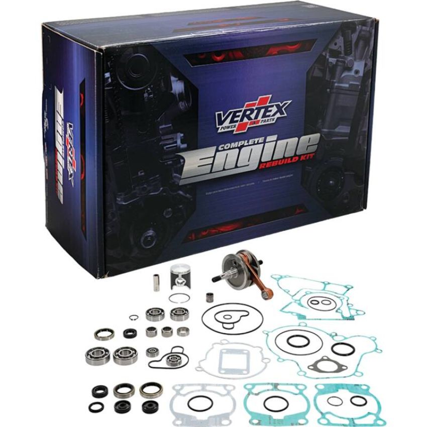 Vertex Pistons WR101-159 13-23 50 SX/21-23 MC 50/17-23 TC 50 Complete Engine Rebuild Kit