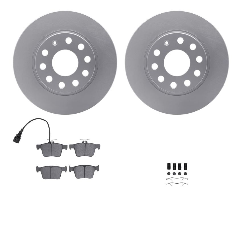 Dynamic Friction 4512-74129 Rotor Kit