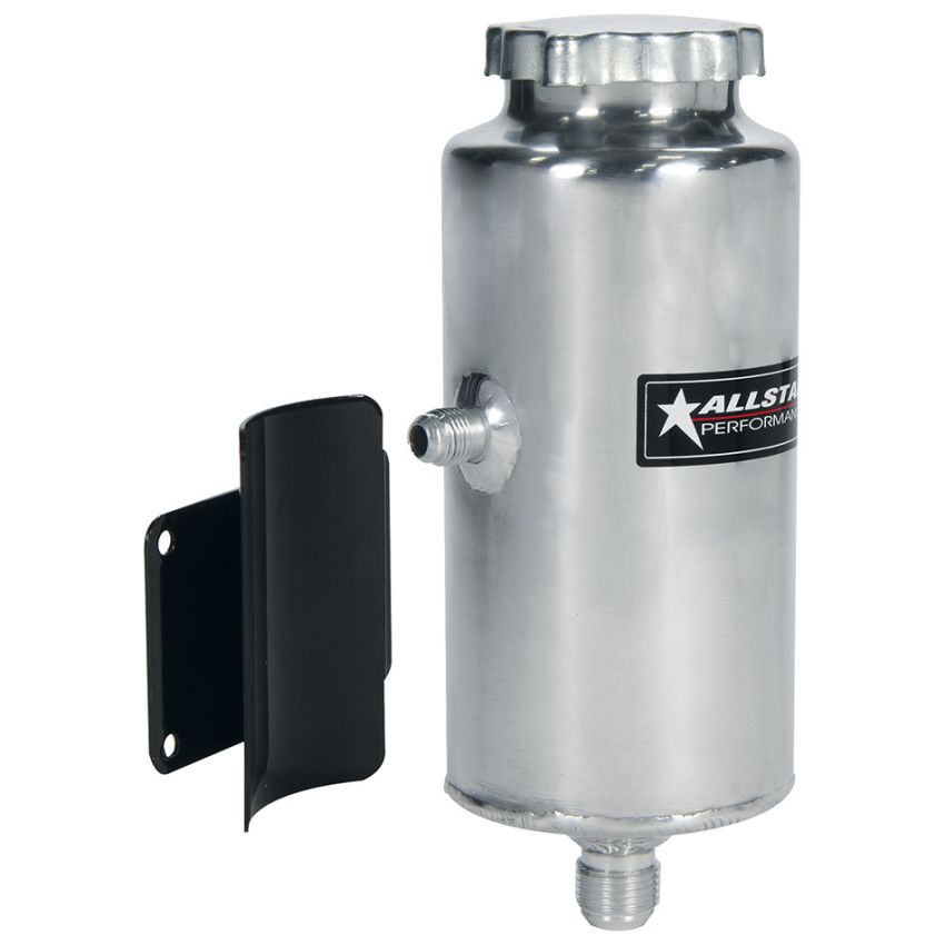 ALLSTAR PERFORMANCE ALL36132 Power Steering Tank with Flat Mount