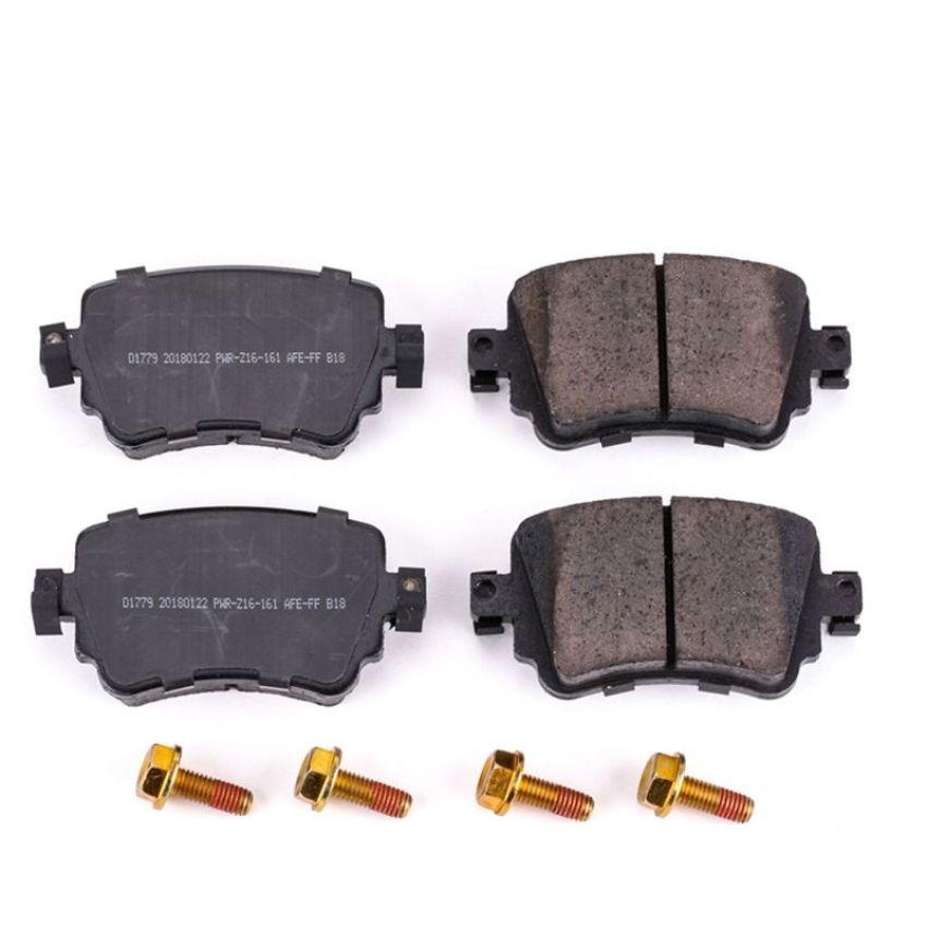 PowerStop 17-1779 PowerStop - Z17 Low-Dust Ceramic Brake Pads with Hardware